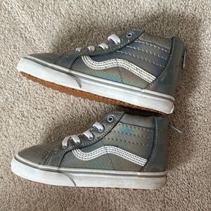 Vans Metallic High Tops - 9.5
